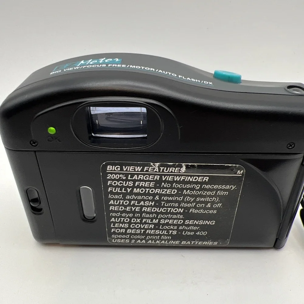 Vivitar Big View BV35 35mm Film Camera Point & Shoot AF - TESTED & WORKING!!!